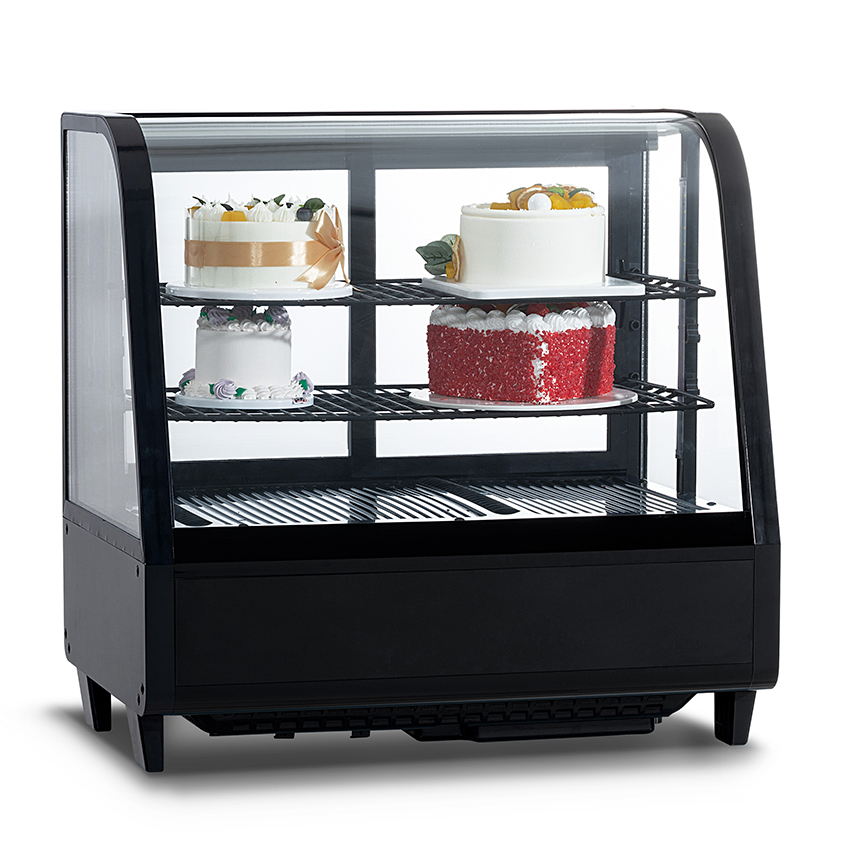 Wie hält die Feuchtigkeitskontrollfunktion des Kuchenausstellungsschranks den Kuchen feucht?